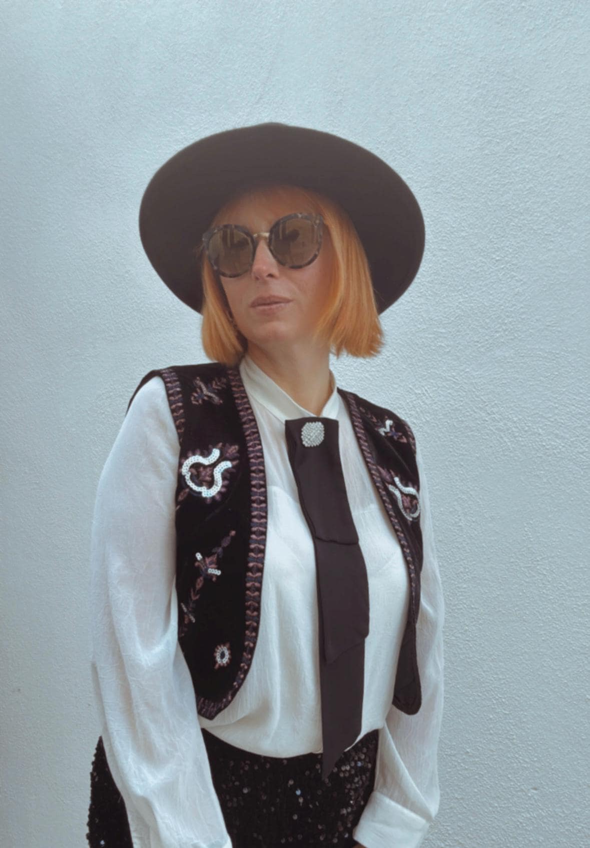 Chique Embroidered Sleeveless Jacket for Women Bohemian Jacket