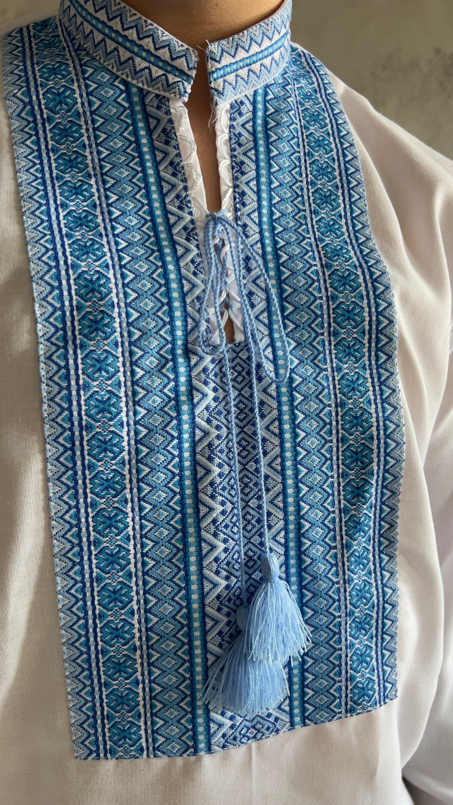 XXS-7XL Long Sleeve Ukrainian Vyshyvanka Embroidered Shirt