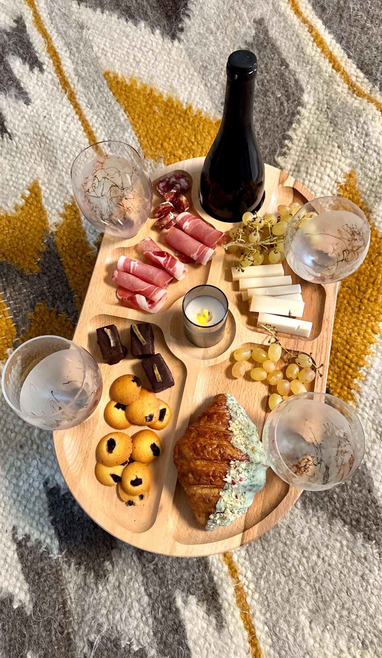 Large Wooden Folding Wine Tray β The Ultimate Gift for Wine Lovers Large Wooden Folding Picnic Table,