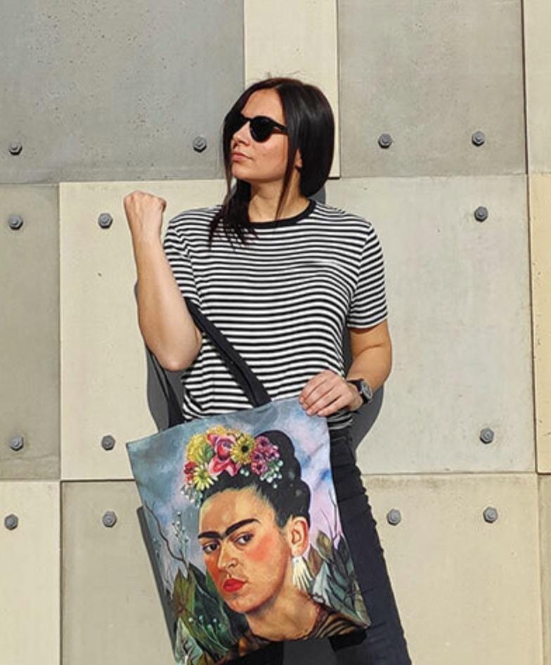 Cotton Shopper Eco Bag with Zipper Ukrainian Gift 10 designs