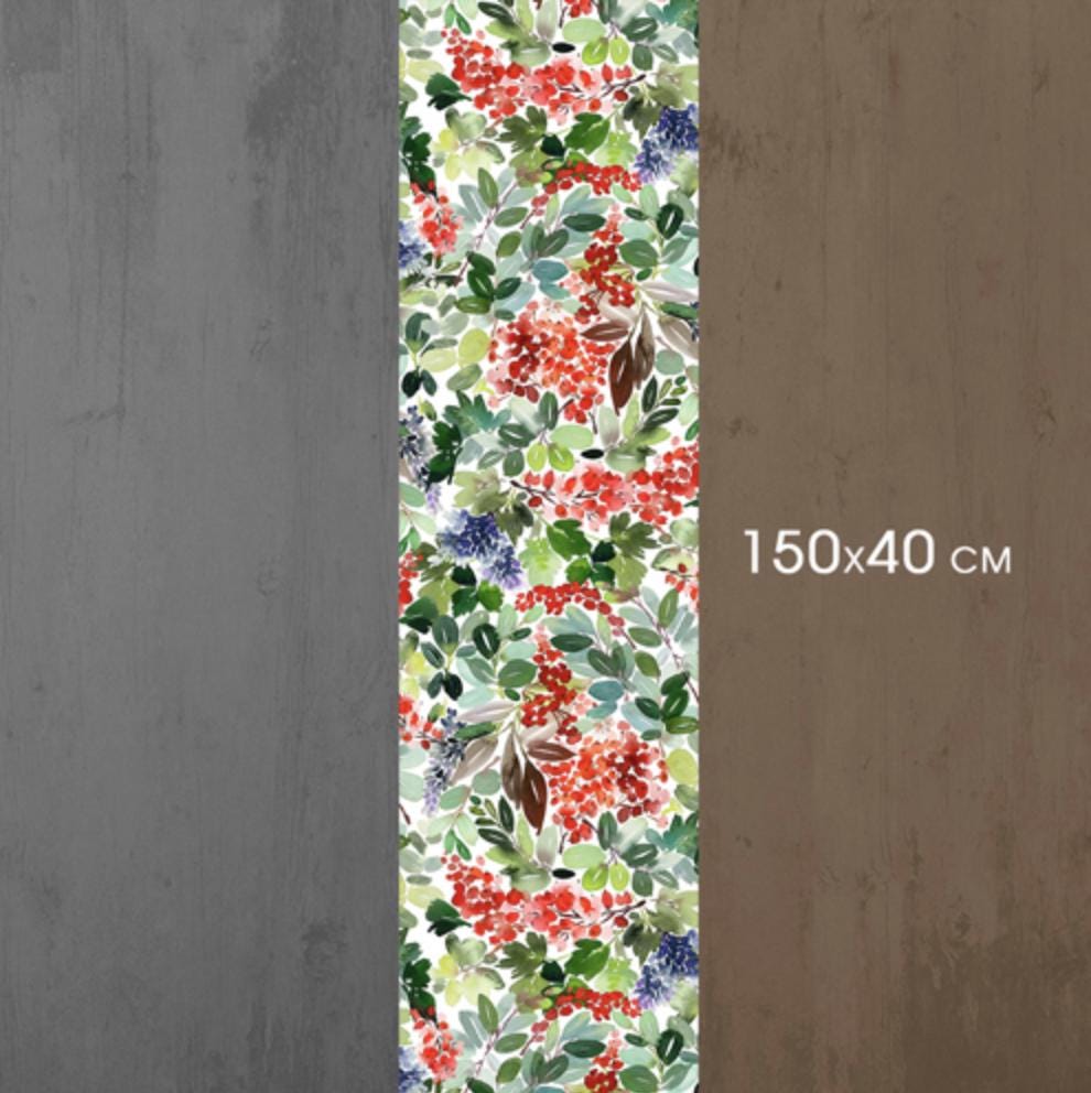 Spring Floral Table Runner Festive and Charming Farmhouse Decor