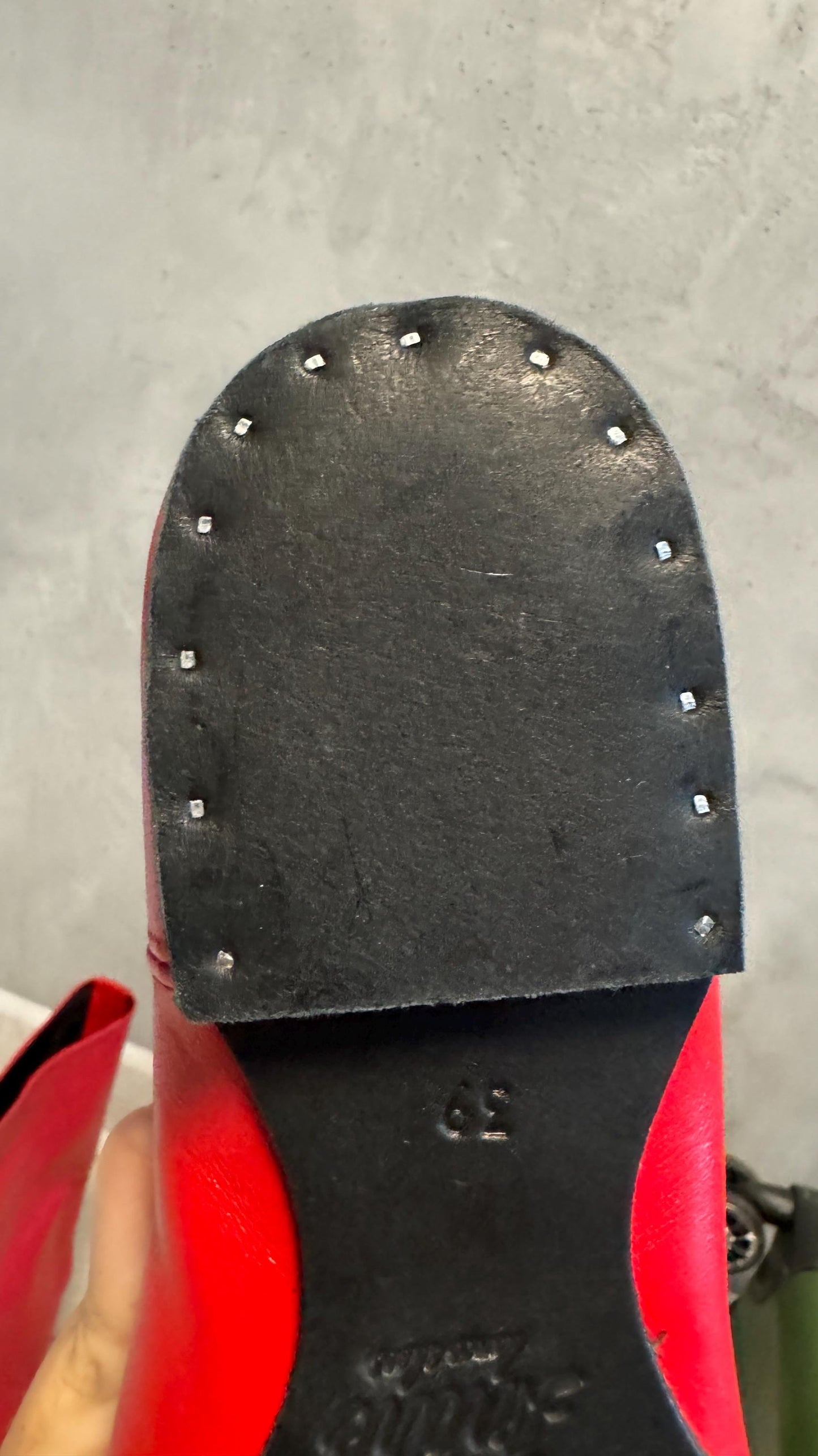 Traditional Black Leather Dancing Cossac Ukrainian Boots for Kids