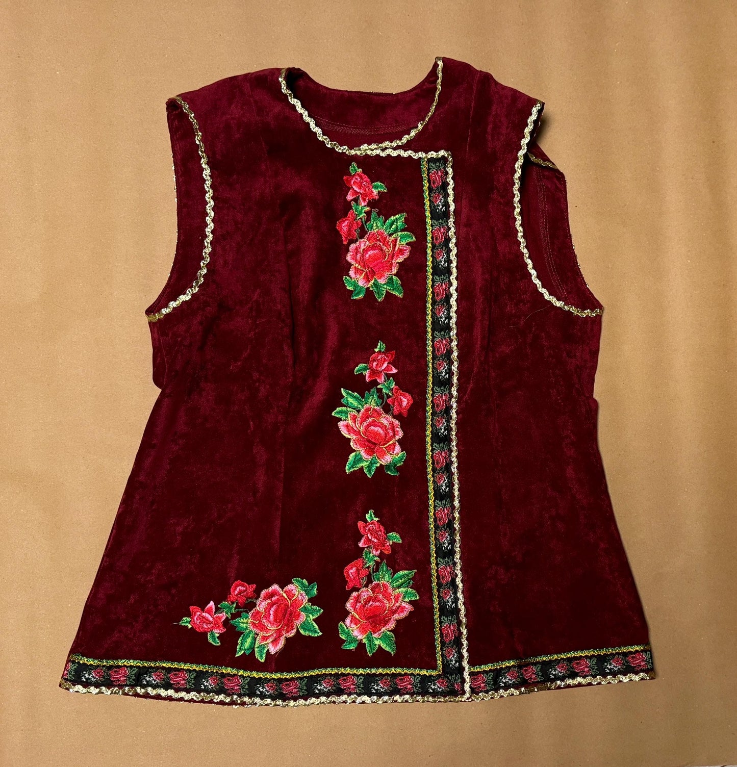 XS-6XL Traditional Ehtnic Ukrainian Woman Costume with Vest
