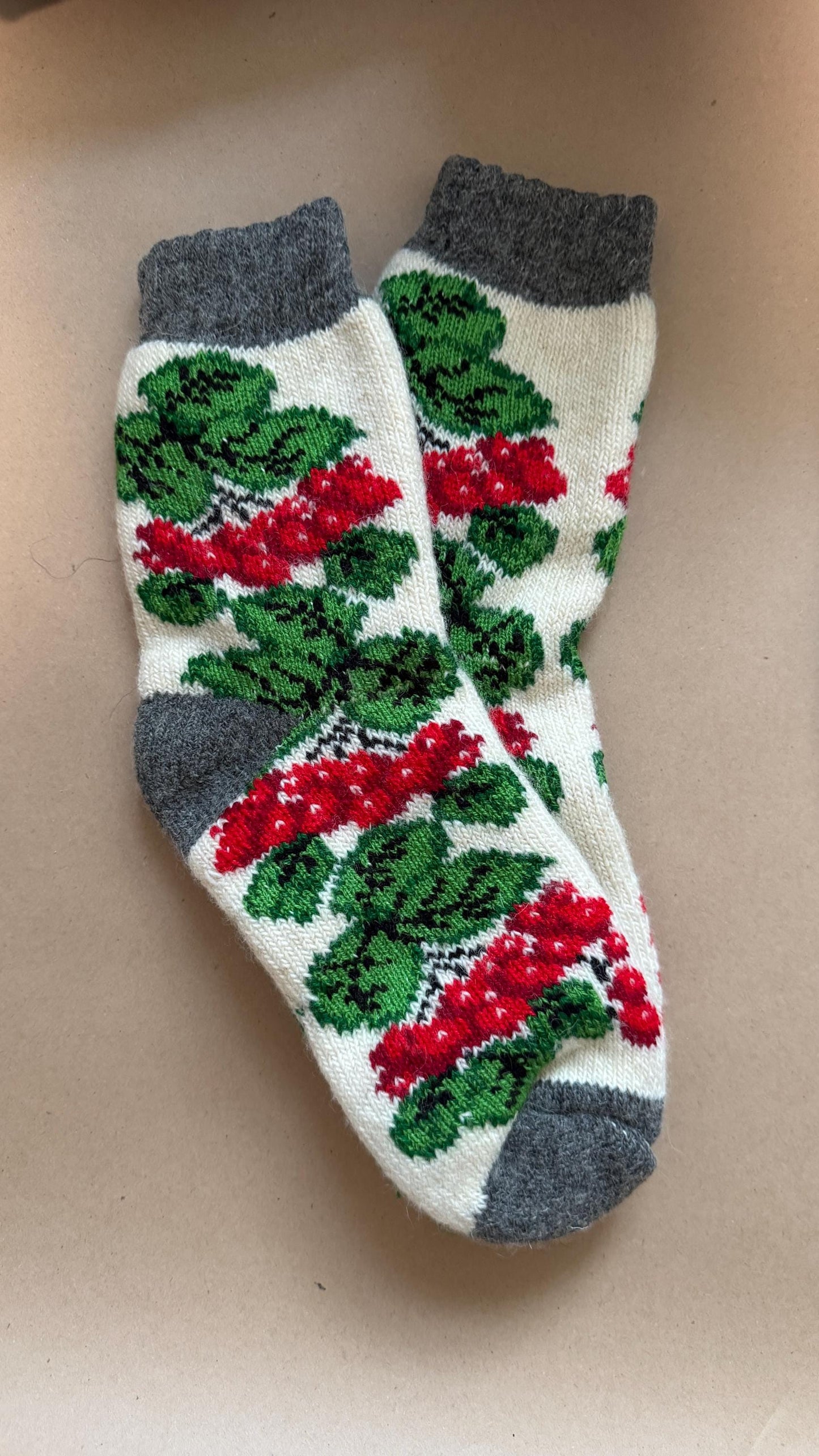 Cozy Handmade Ukrainian Wool Socks β Warm, Durable, and Culturally Inspired - 6 Designs
