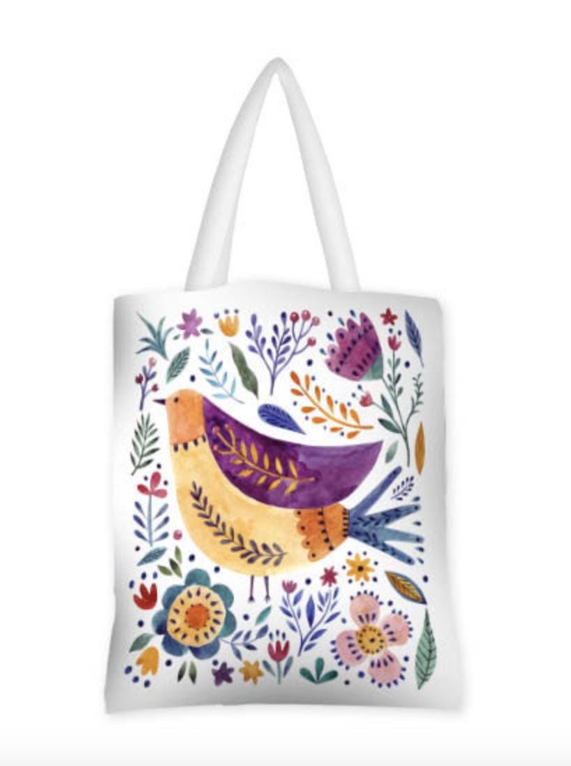 Cotton Shopper Eco Bag with Zipper Ukrainian Gift 10 designs