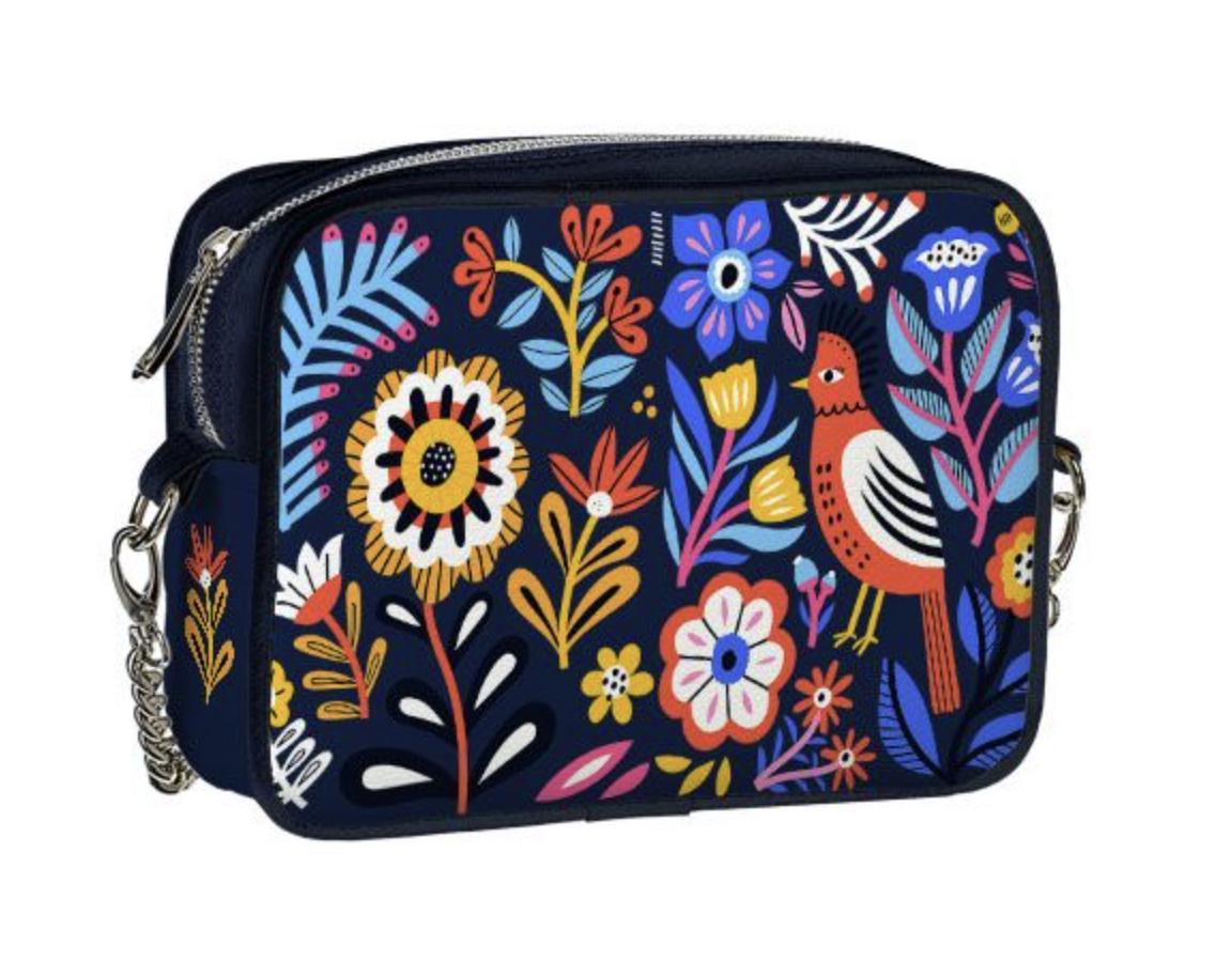 Ukrainian Crossbody Bag with Fashion Print - 7 designs
