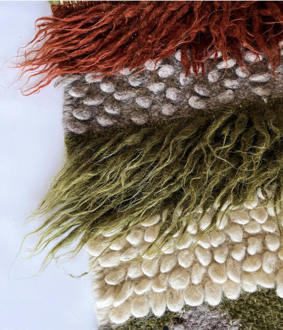 Handwoven Wool Bed Cover Blanket – Scandi-Inspired Elegance and Cozy Comfort