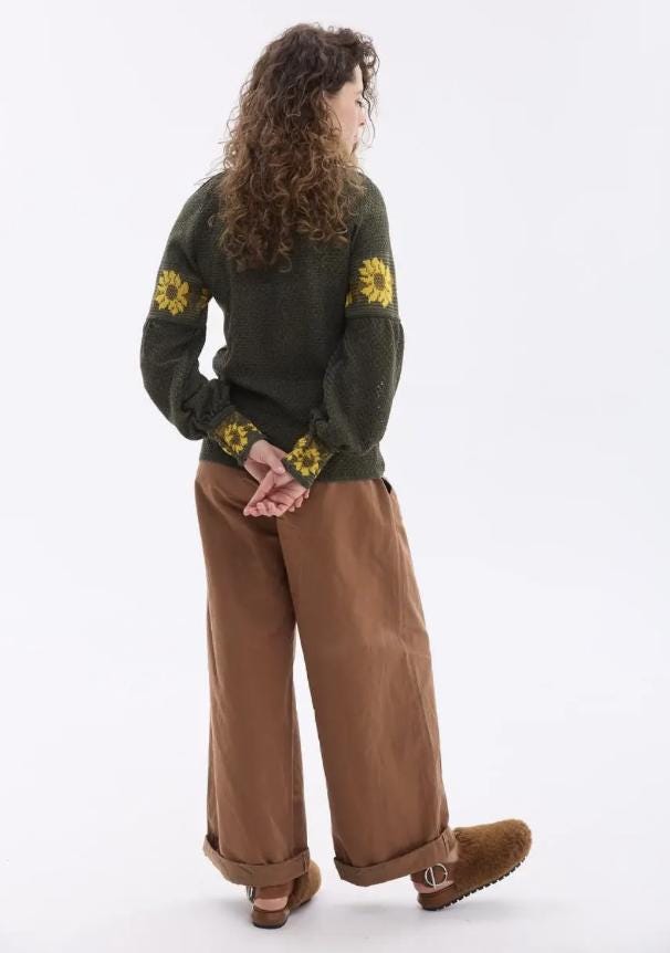 XS-4XL Modern Knitted Ukrainian Blouse – Effortlessly Chic with Timeless Elegance