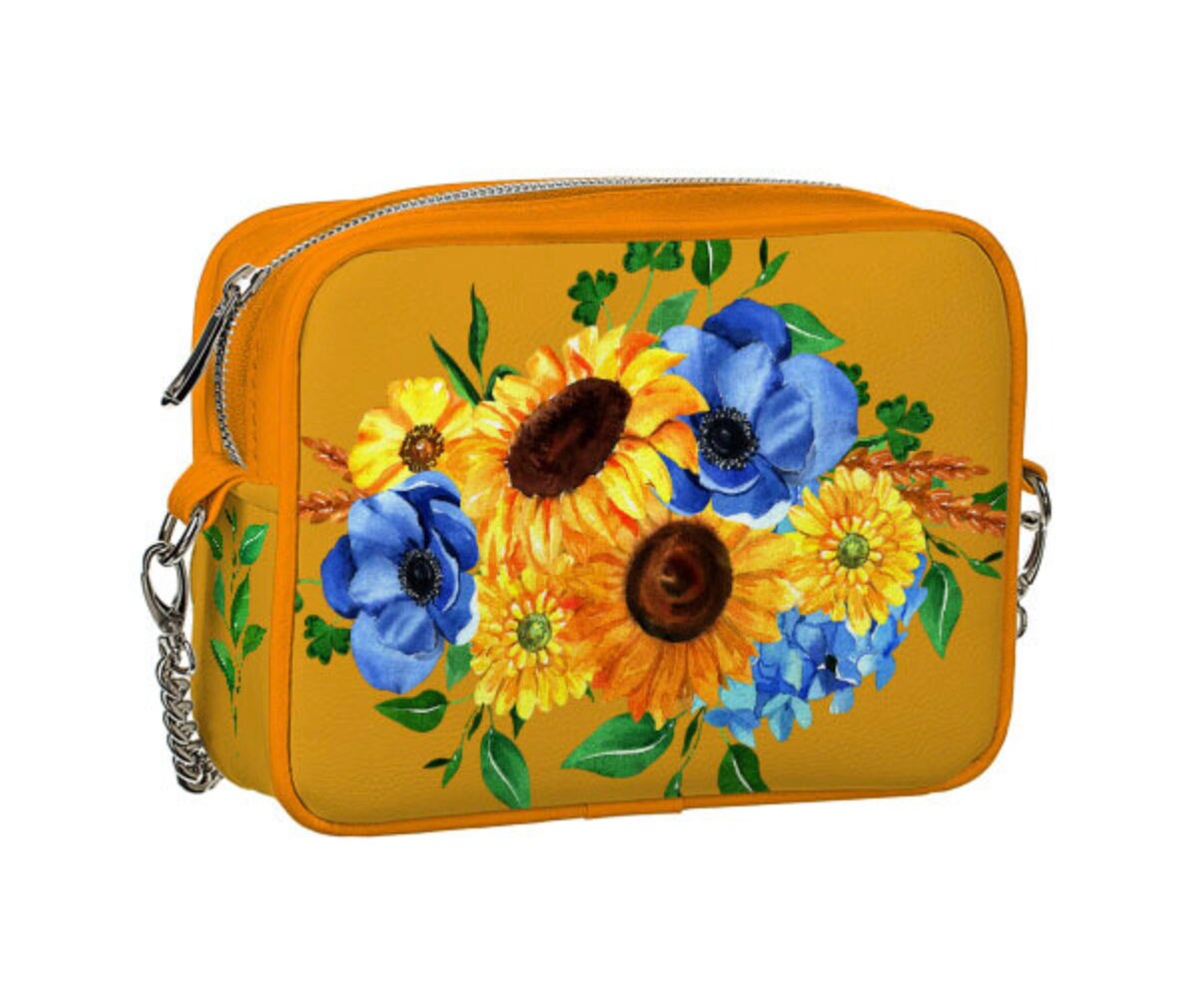 Ukrainian Crossbody Bag with Fashion Print - 7 designs