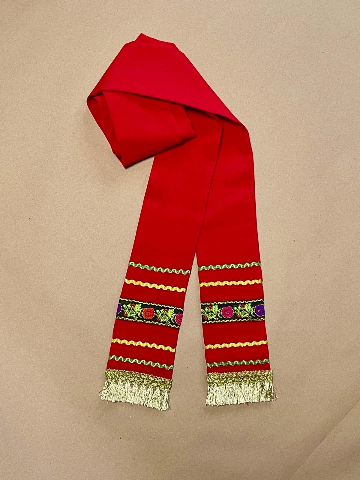 Beautiful Ukrainian Traditional Skirt Plakhta with Belt – Versatile Elegance for Every Occasion