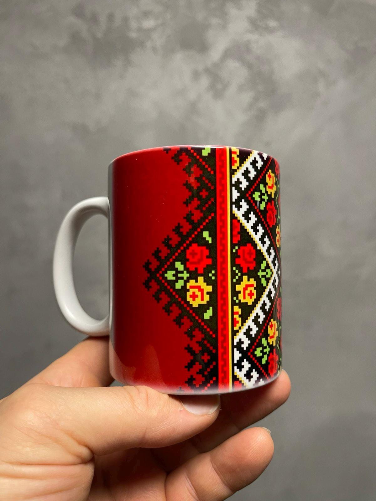Ukrainian Mug with Bold Art Print – Celebrate Modern Ukrainian Art with Every Sip - 5 designs