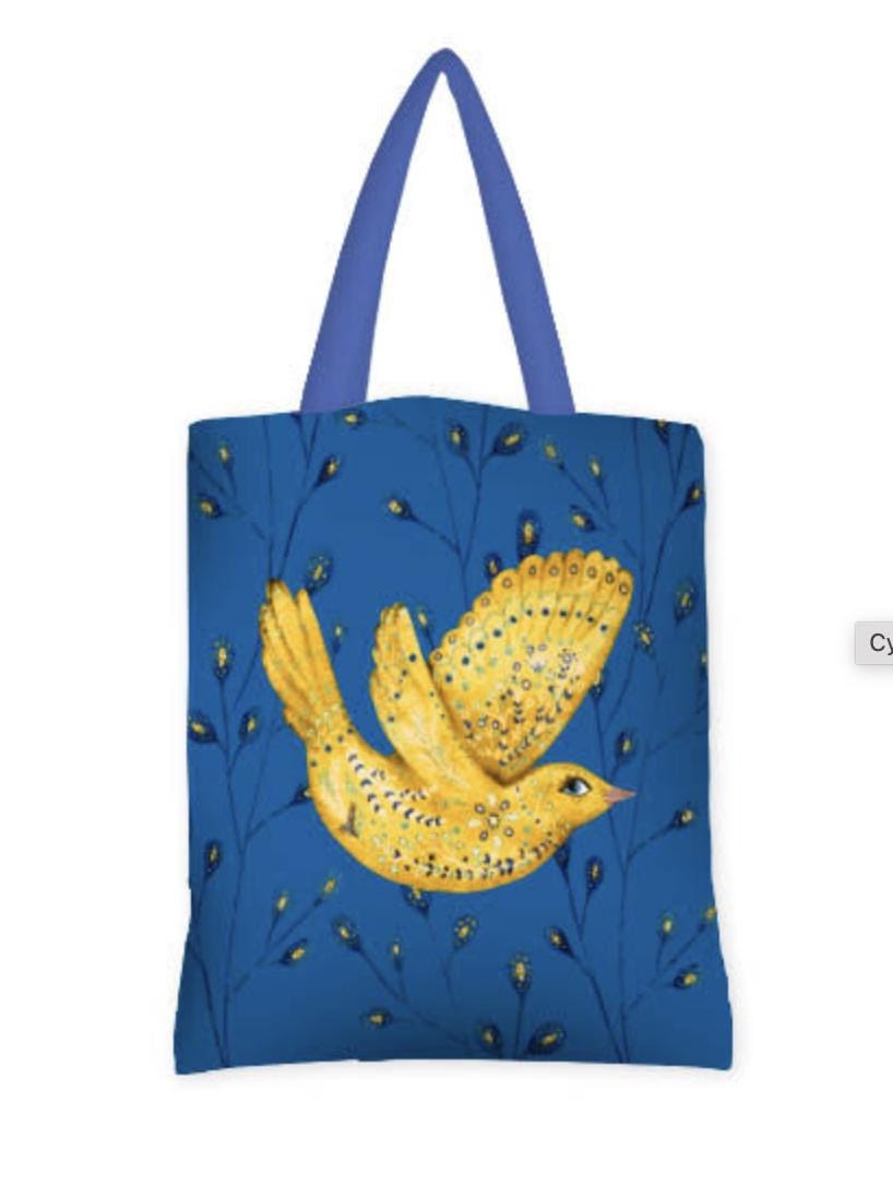 Cotton Shopper Eco Bag with Zipper Ukrainian Gift 10 designs
