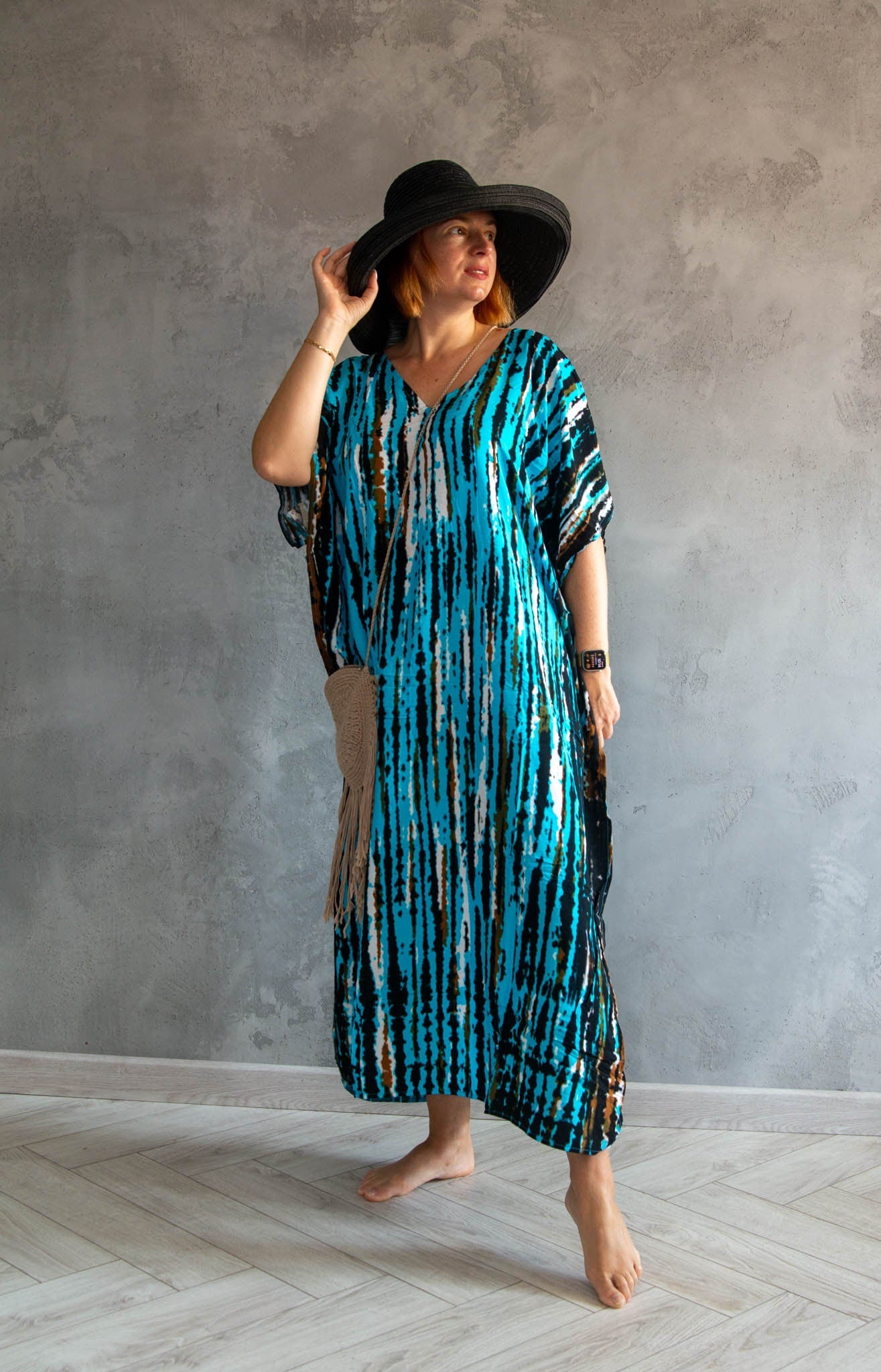Lounge Wear Home Dress Beach Cover Up Dressing Gown