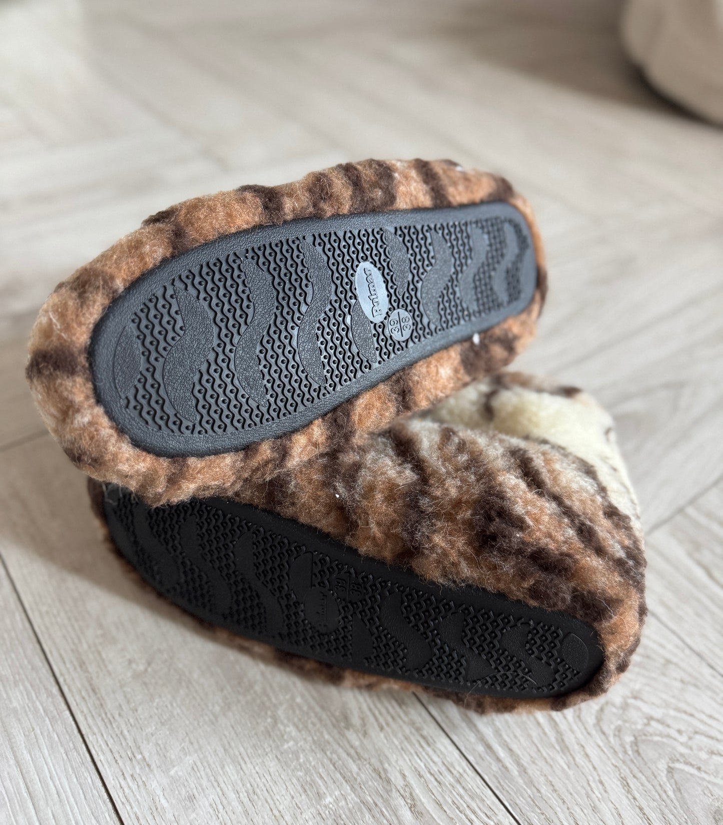 Warm Wool Winter Home Socks Ukrainian Slippers Chuni