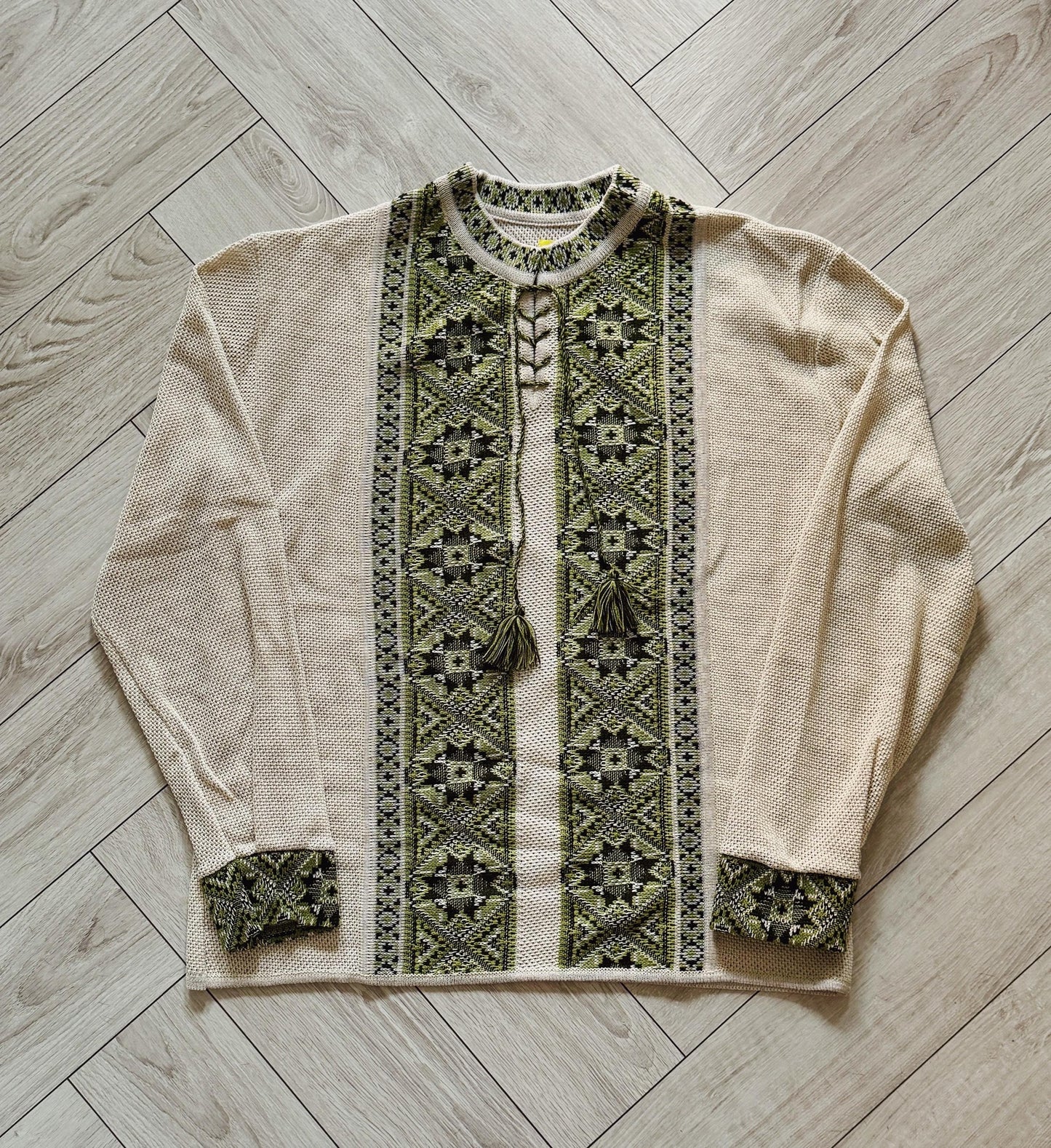 S-4XL Modern Knitted Summer Vyshyvanka Shirt for Men – Stylish Comfort