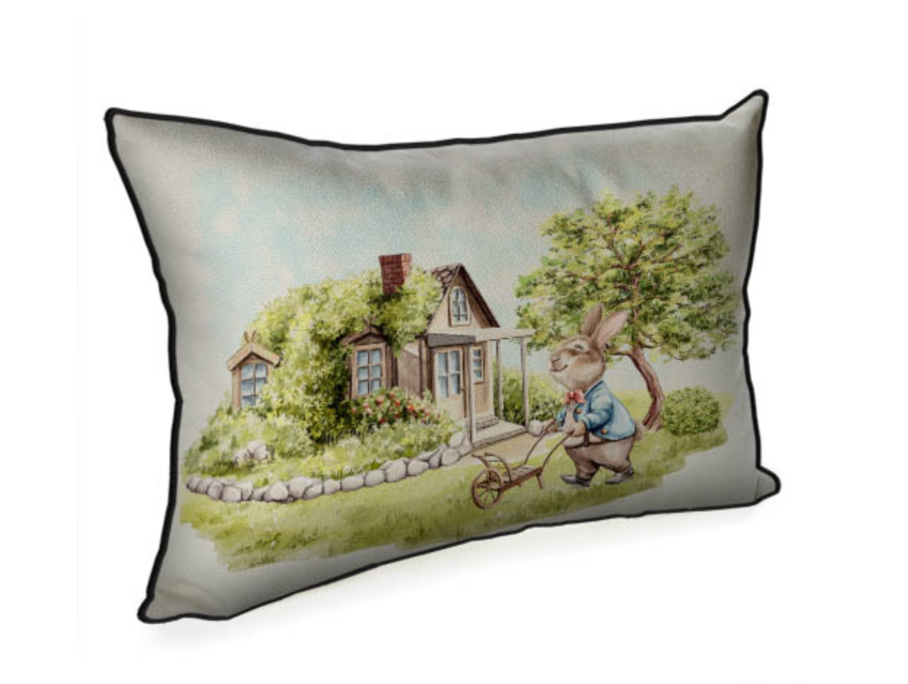 Folk Art Print Ukraine Pillow Modern Ukrainian Home Decor - 4 Designs