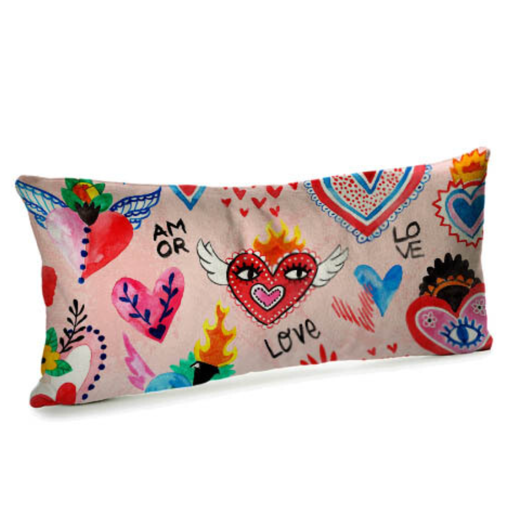 Decorative Velvet Pillow Modern Ukrainian Home Decor 3 Designs