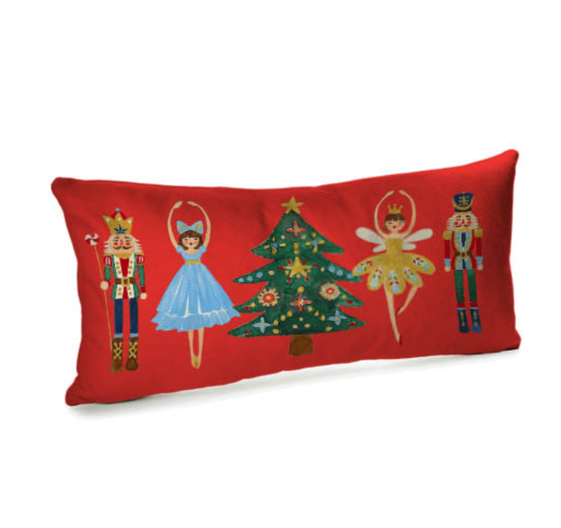 Decorative Velvet Pillow with Ukrainian Print 5 designs
