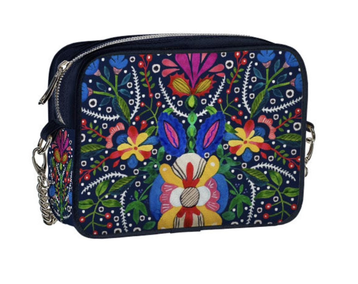 Ukrainian Crossbody Bag with Fashion Print - 7 designs