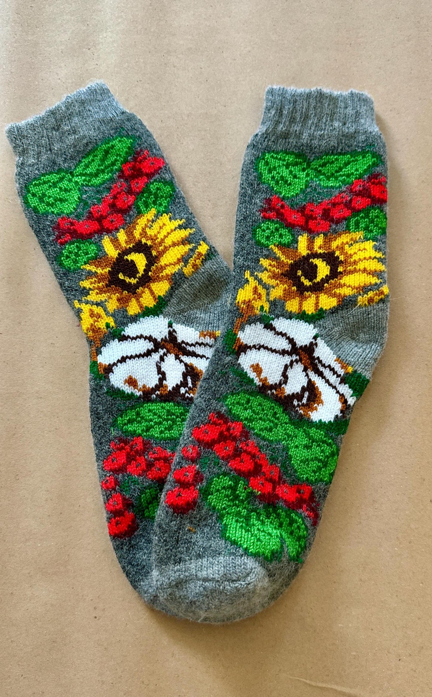 Hugge Inspired Wool Socks Warm Winter Socks from Natural Wool