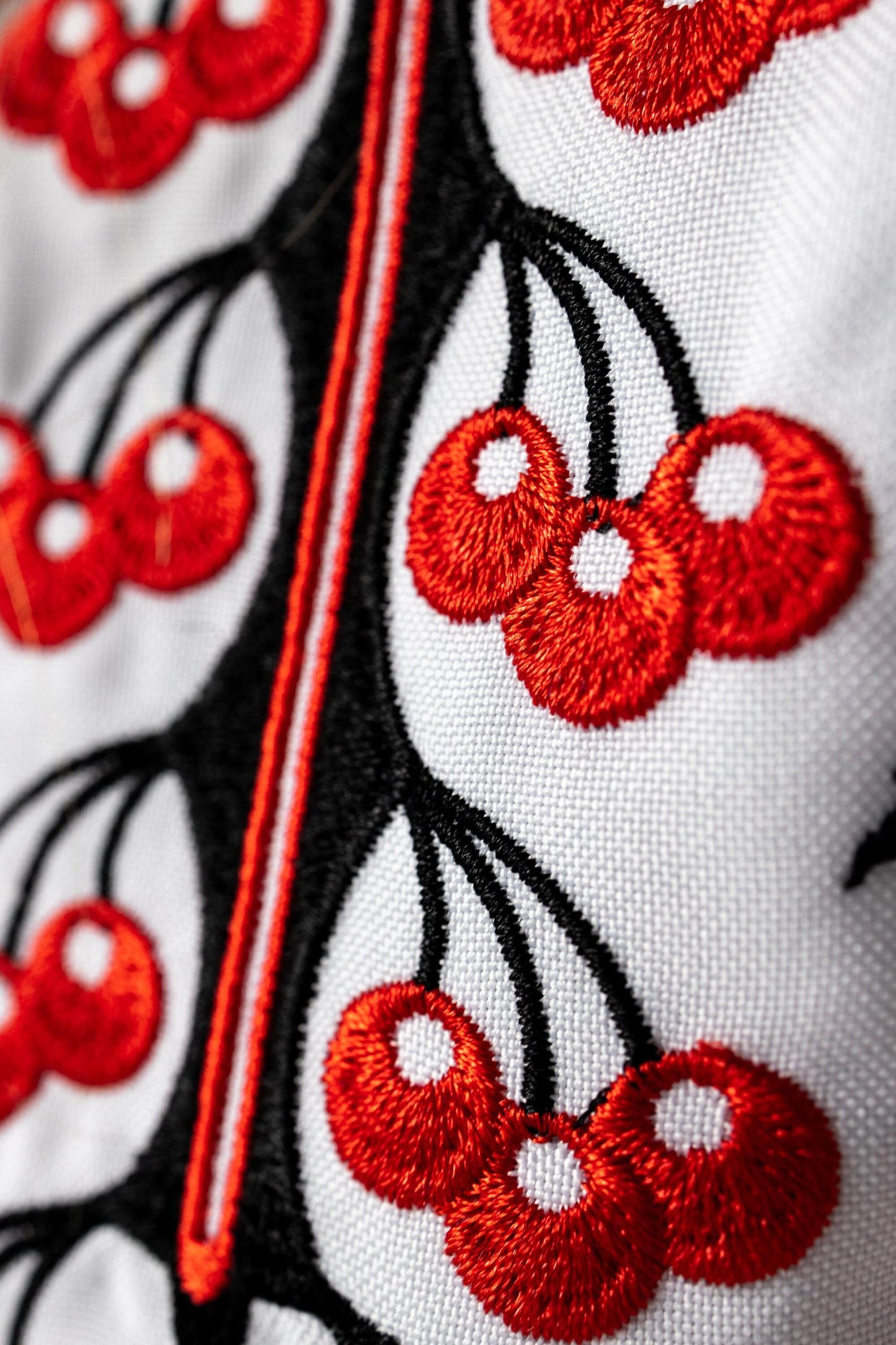 White Boho Ukrainian Dress with Kalyna Embroidery & Tulle Accents Vyshyvanka Dress for Girls
