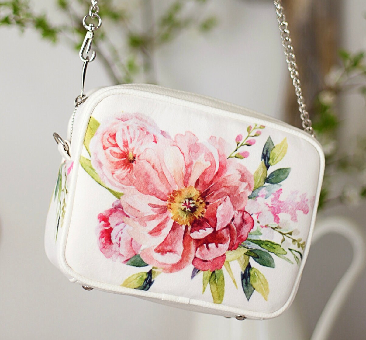 Ukrainian Crossbody Bag with Fashion Print - 7 designs