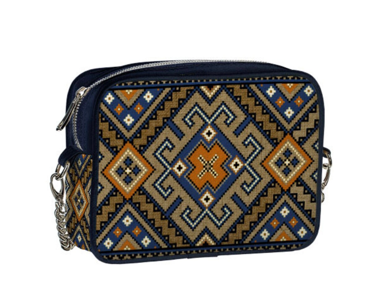 Ukrainian Crossbody Bag with Fashion Print - 7 designs