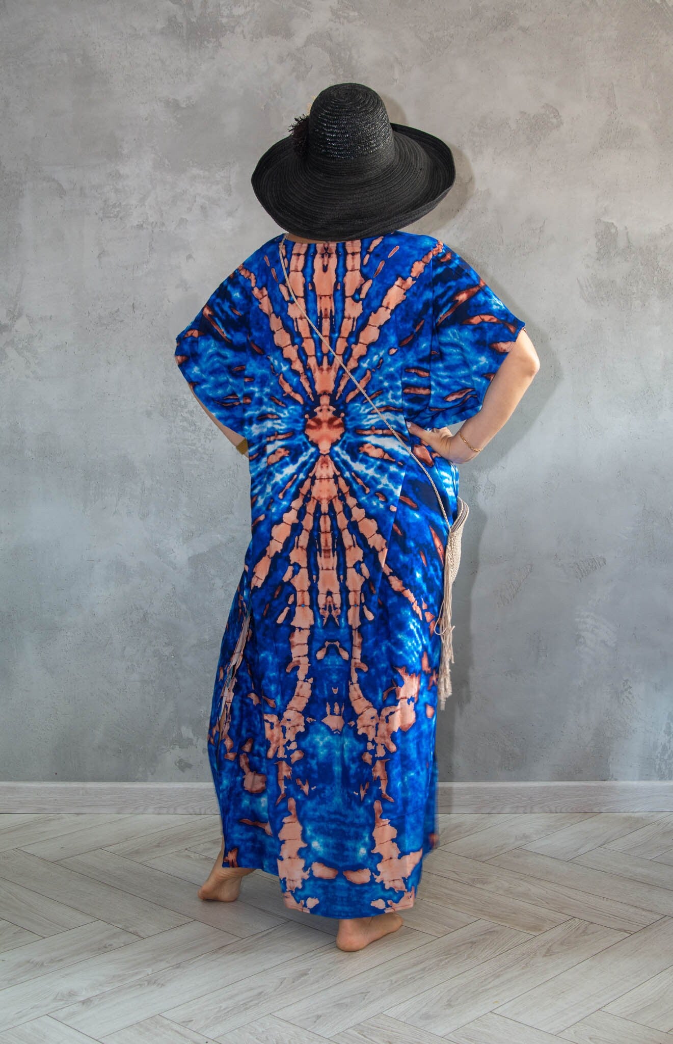 Elegant Oversize Summer Robe Maxi Gown Home Wear Lounge Wear Summer