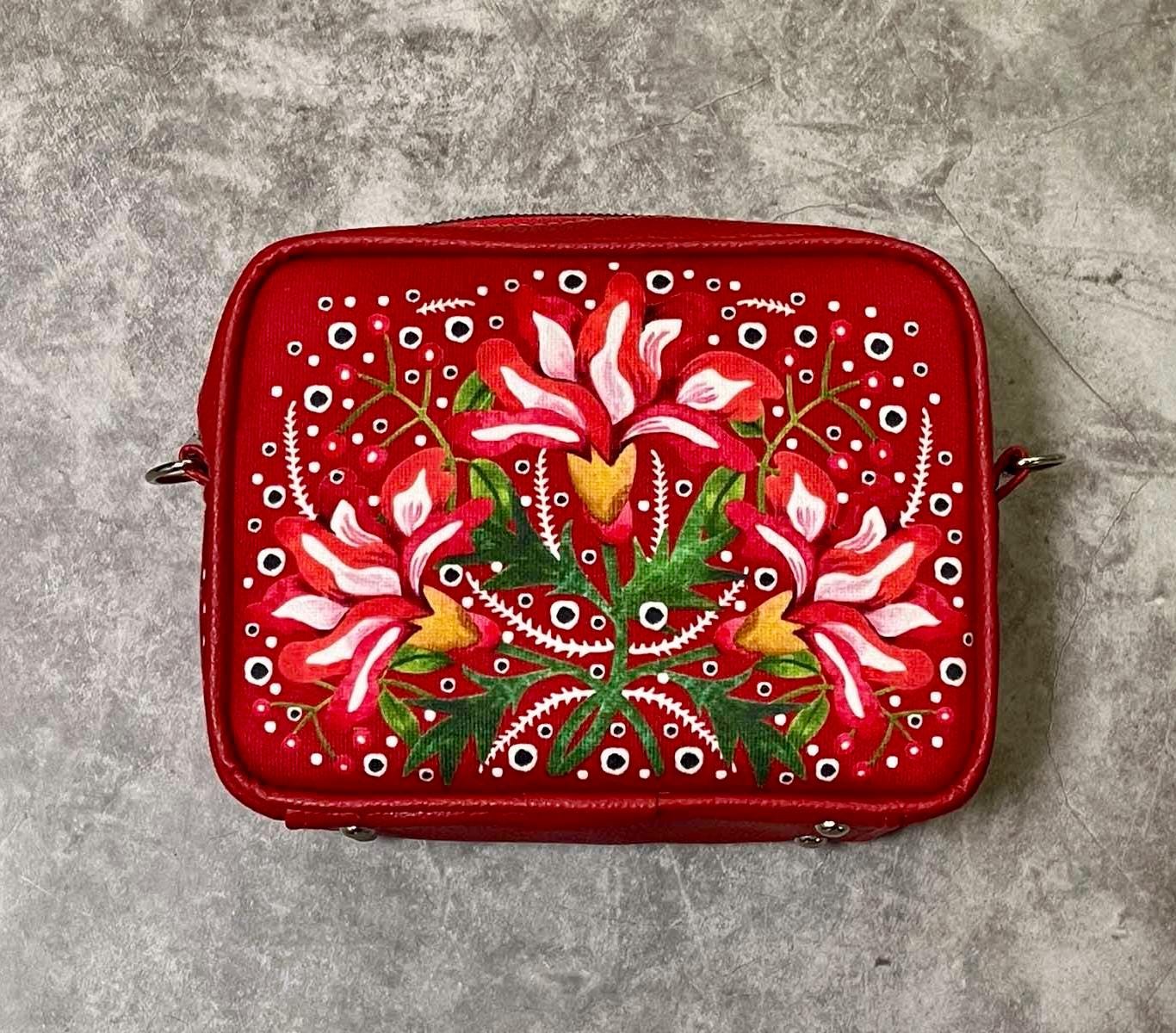 Ukrainian Shoulder Bag with Modern Ukrainian Ornament 9 designs