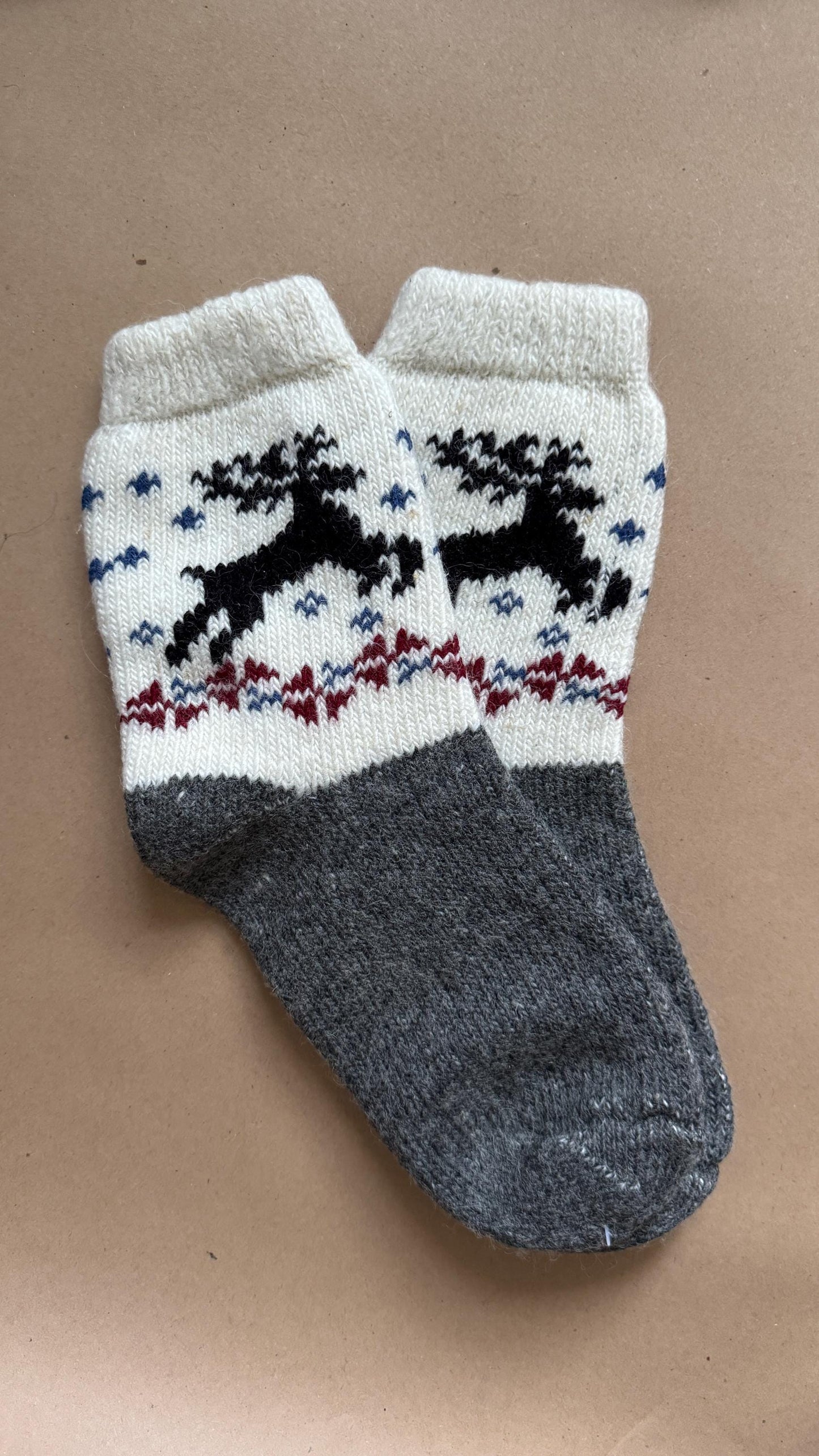 Hugge Inspired Wool Socks Warm Winter Socks from Natural Wool
