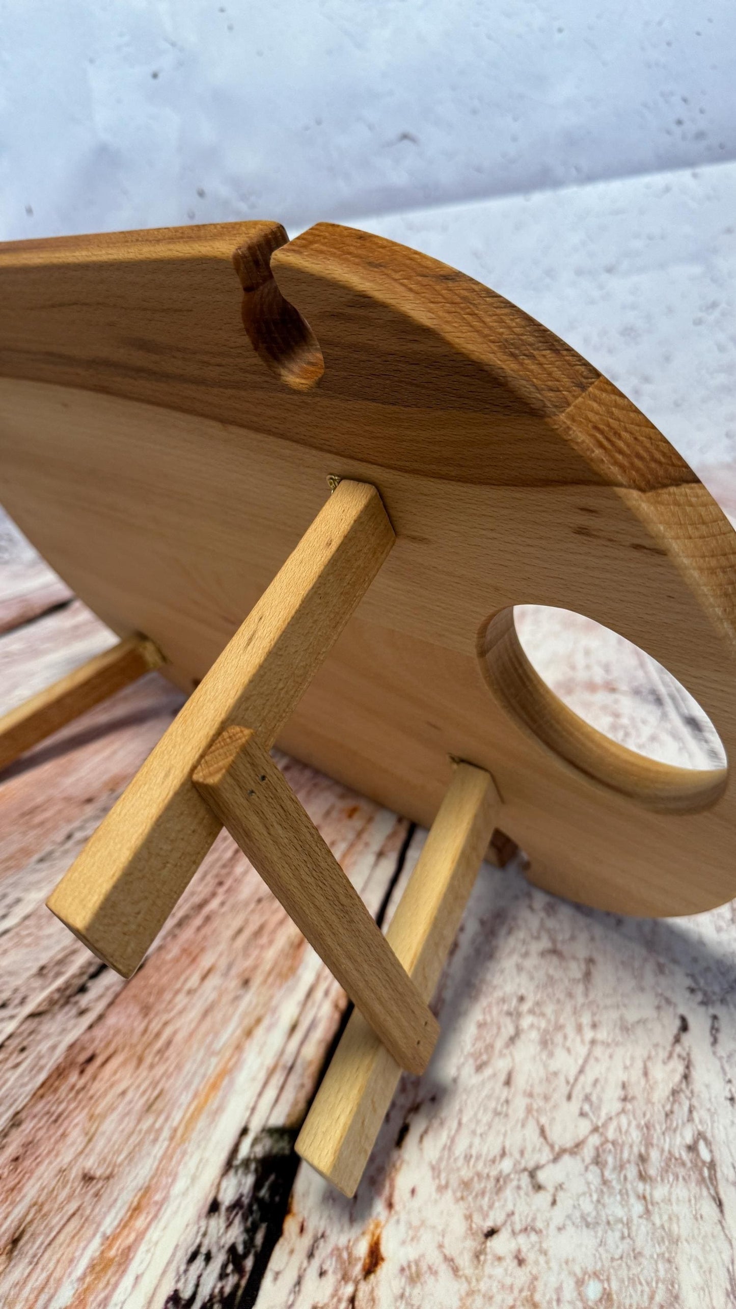 Large Wooden Folding Wine Tray β The Ultimate Gift for Wine Lovers Large Wooden Folding Picnic Table,