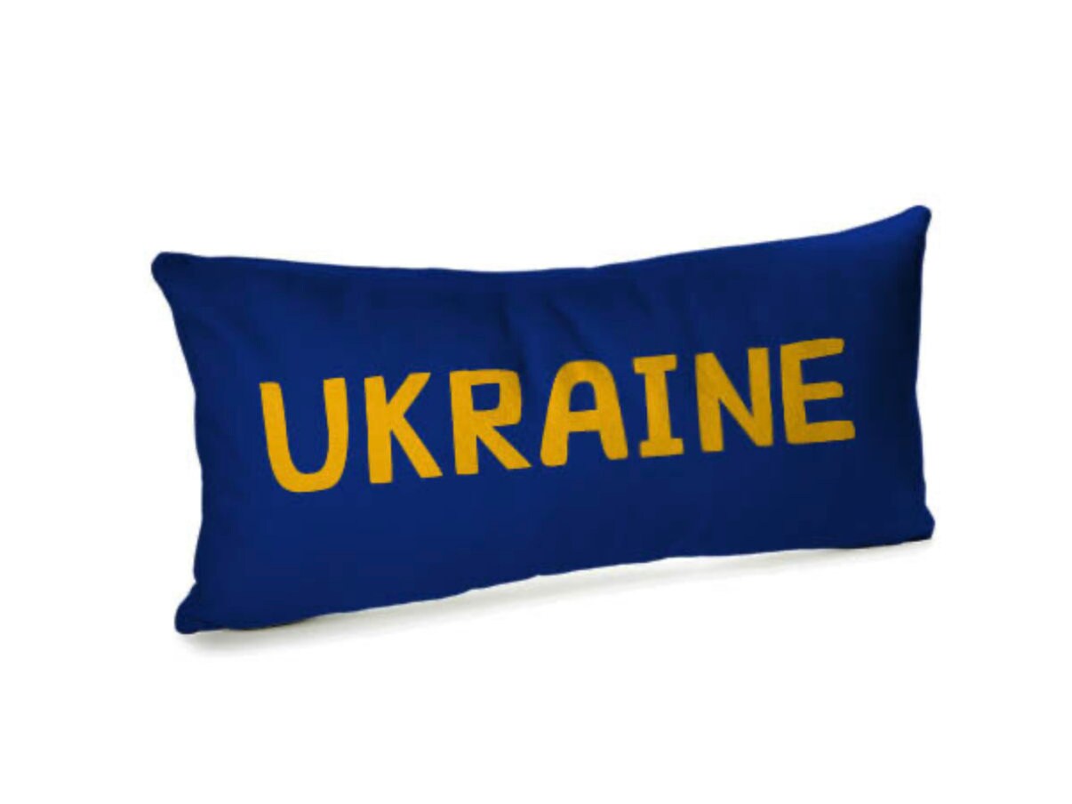 Decorative Velvet Pillow with Ukrainian Print Modern 5 designs