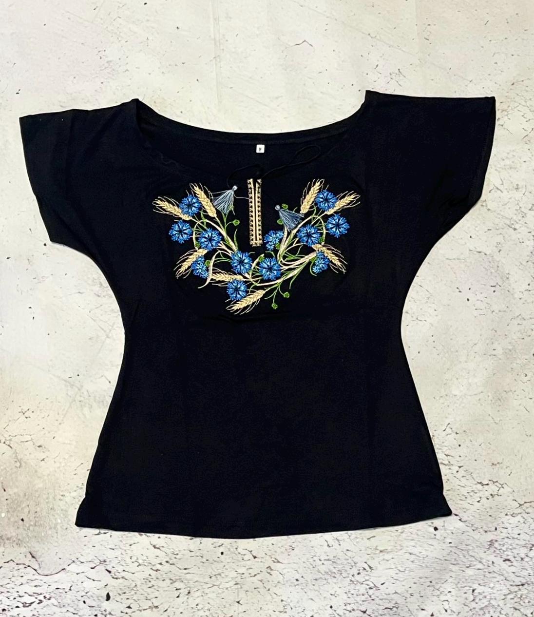 S-4XL Elegant Modern Boho Ukrainian T-Shirt with Embroidery