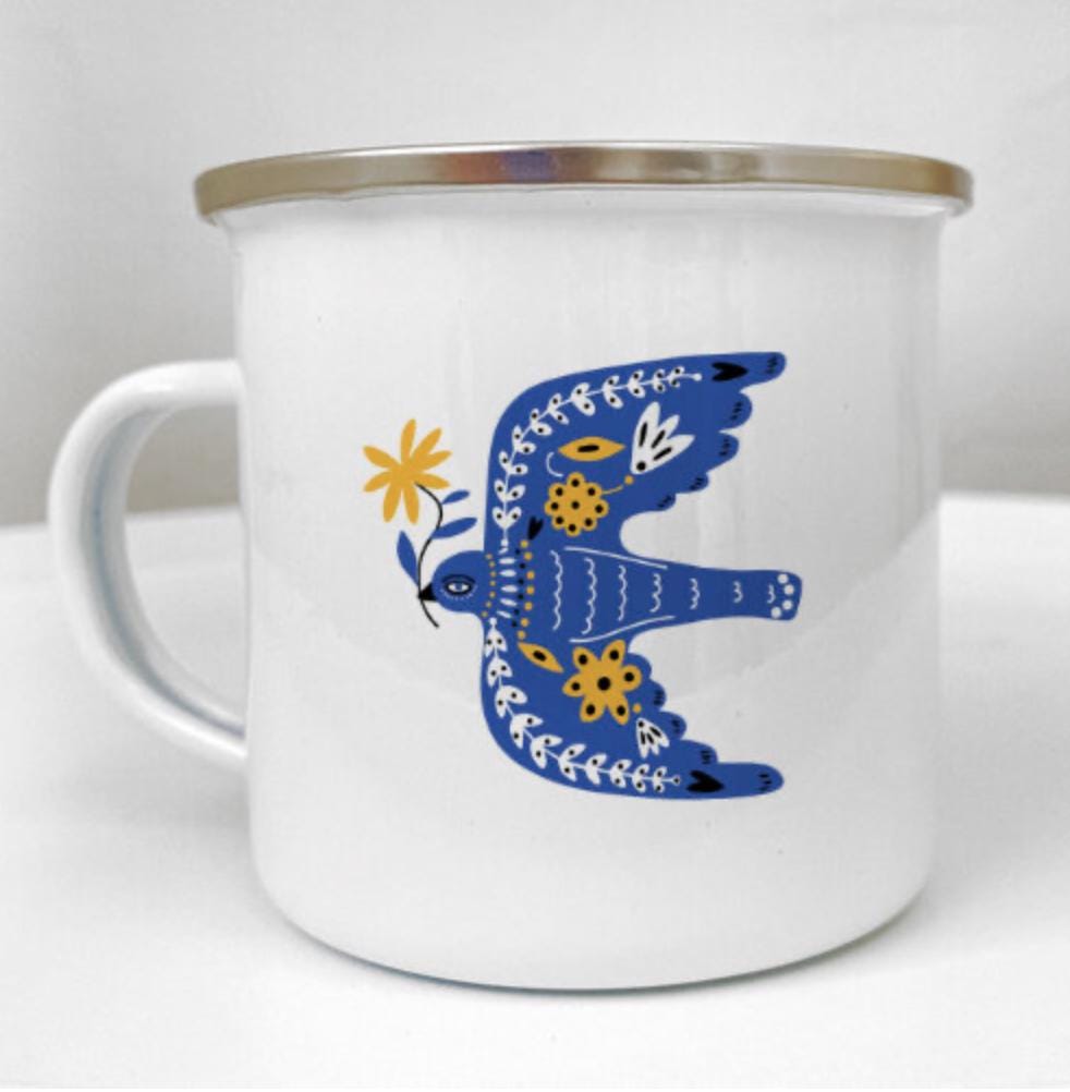 Ukrainian Camper Mug What's your superpower I'm Ukrainian - 4 Designs