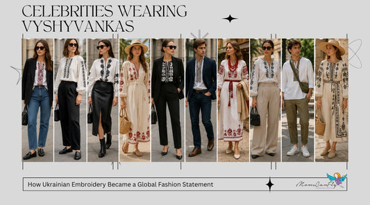 Celebrities Wearing Vyshyvankas: How Ukrainian Embroidery Became a Global Fashion Statement