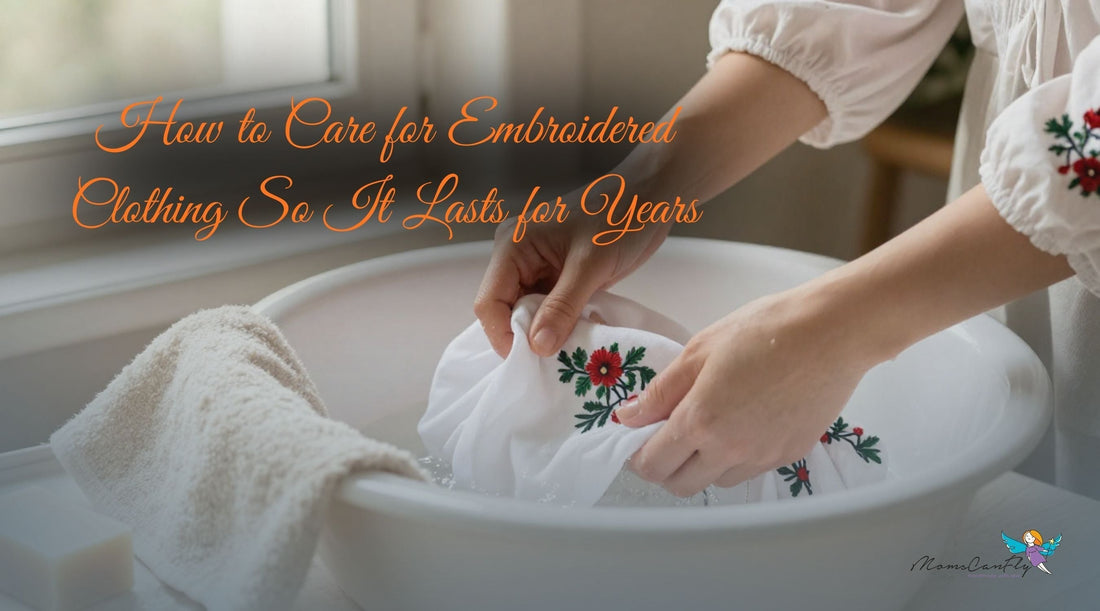 How to Care for Embroidered Clothing So It Lasts for Years