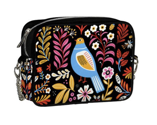 Ukrainian Crossbody Bag with Fashion Print - 7 designs