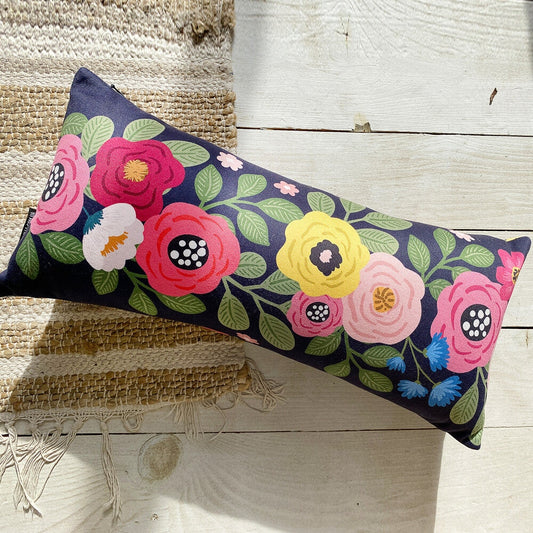 Decorative Velvet Pillow with Ukrainian Motifs  - 5 designs