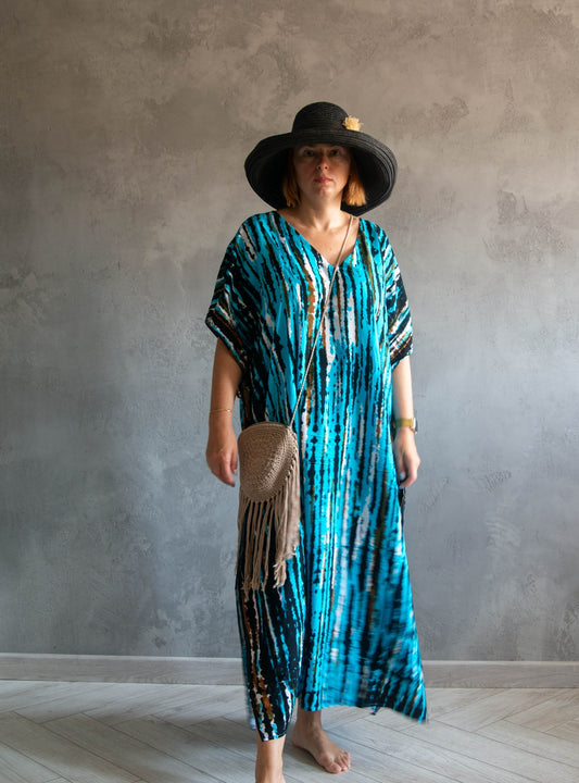 Lounge Wear Home Dress Beach Cover Up Dressing Gown