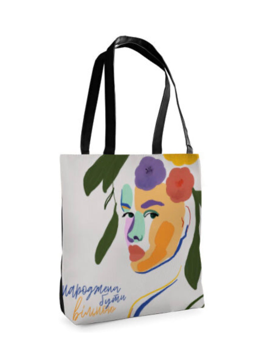 Cotton Shopper Eco Bag with Zipper Ukrainian Gift 9 designs