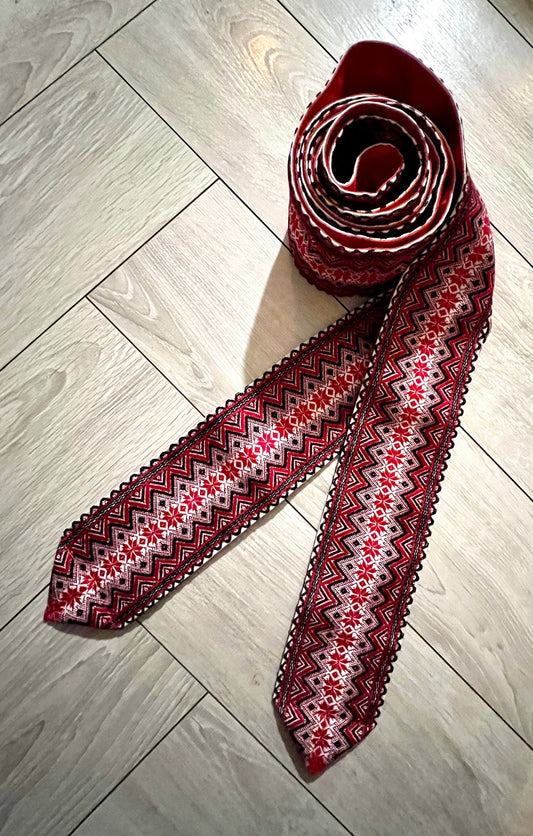 Traditional Ukrainian Belt Kraika Kushak Waistband 3 Color Options Ukrainian Belt for Sharovary