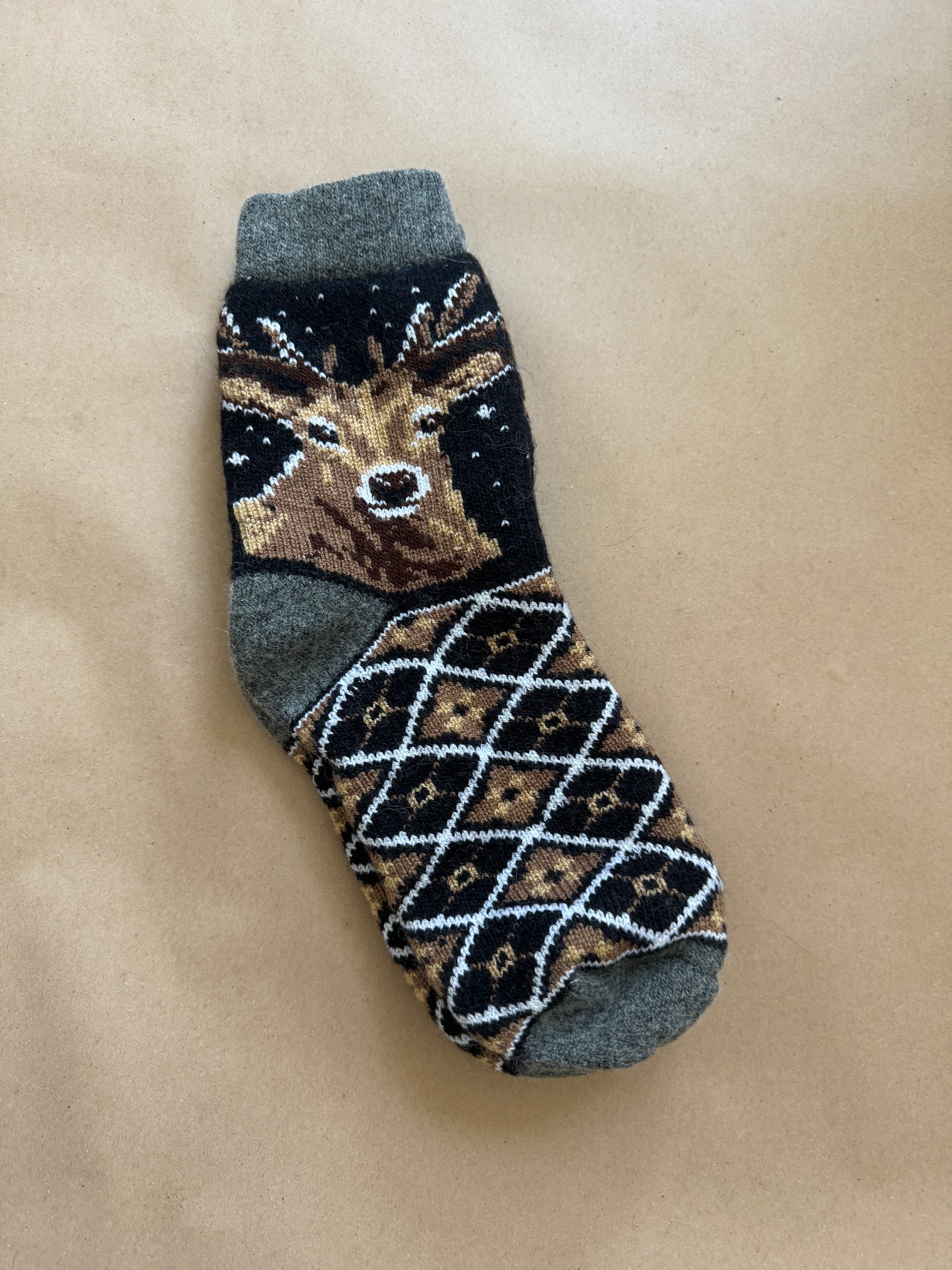 Cozy Handmade Ukrainian Wool Socks – Warm, Durable, and Culturally Inspired