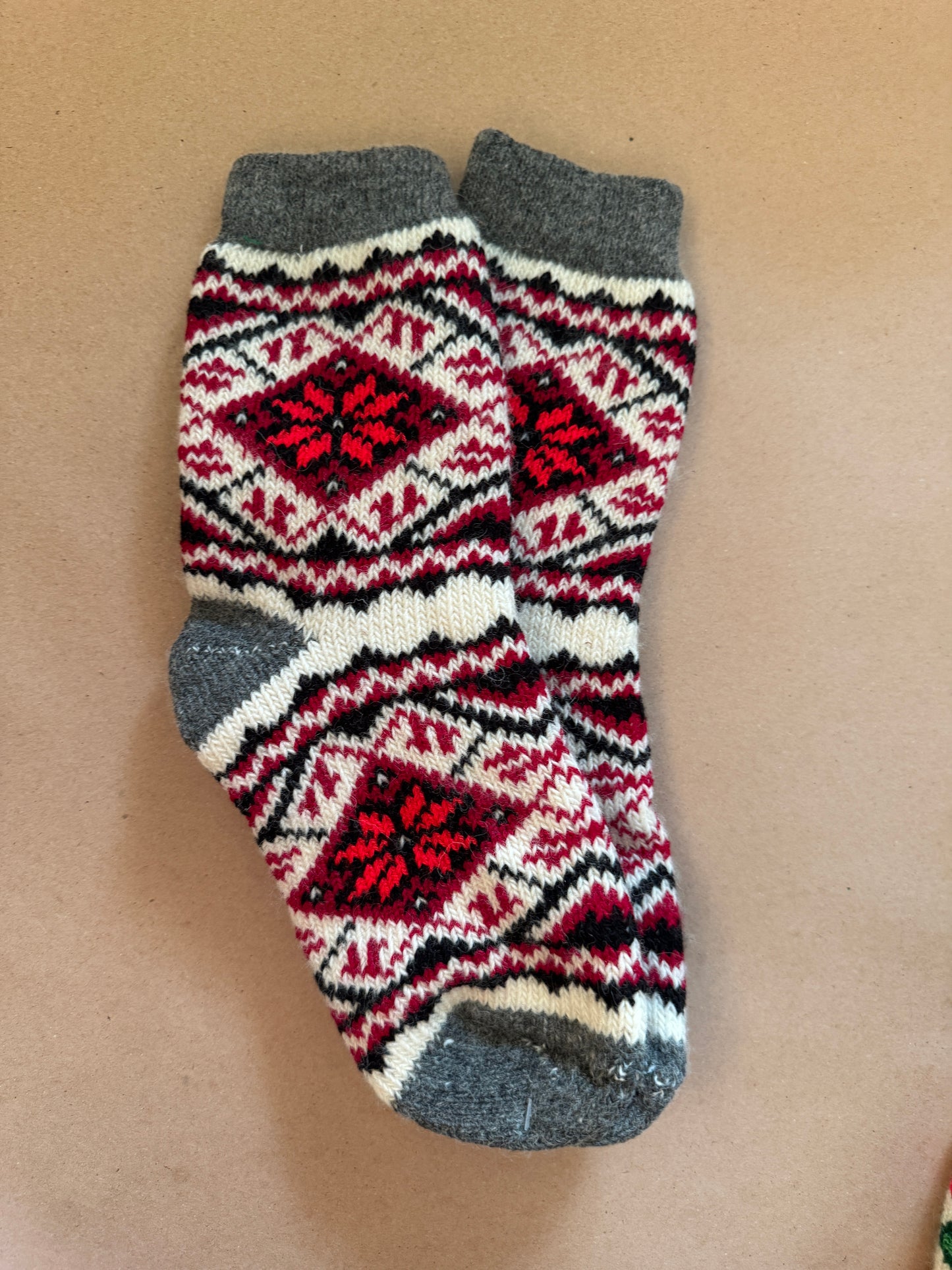Artisan Handmade Wool Socks from Ukraine