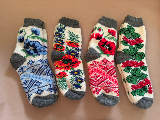 Artisan Handmade Wool Socks – Cozy Warm Thick Wool Socks