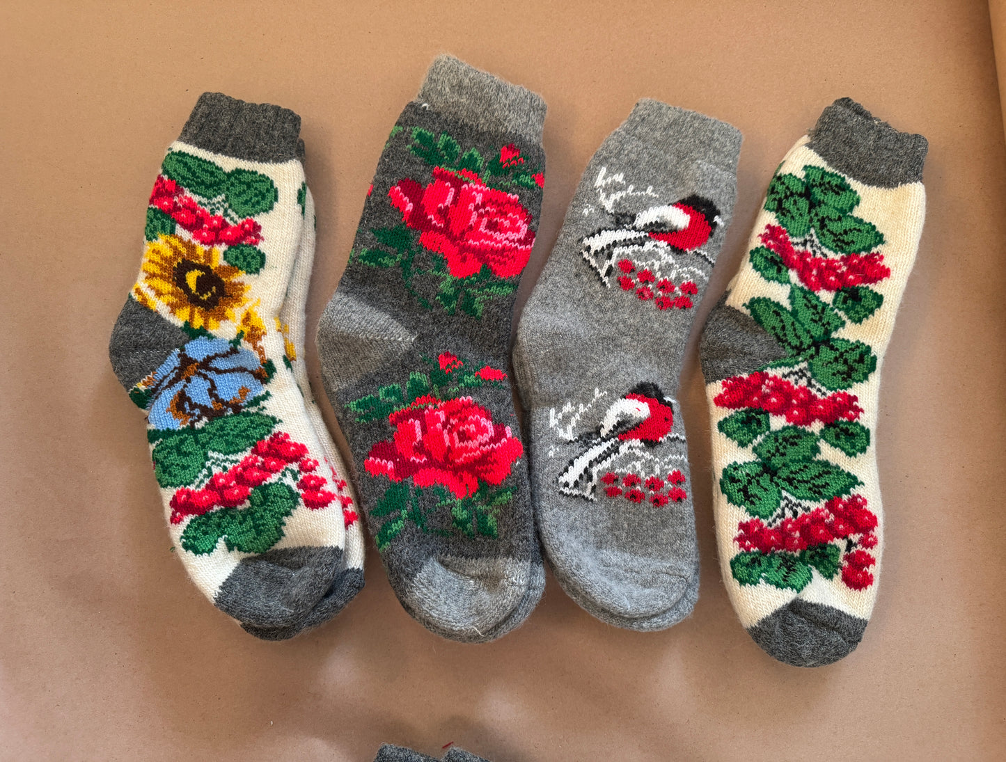 Artisan Handmade Wool Socks – Cozy Warm Thick Wool