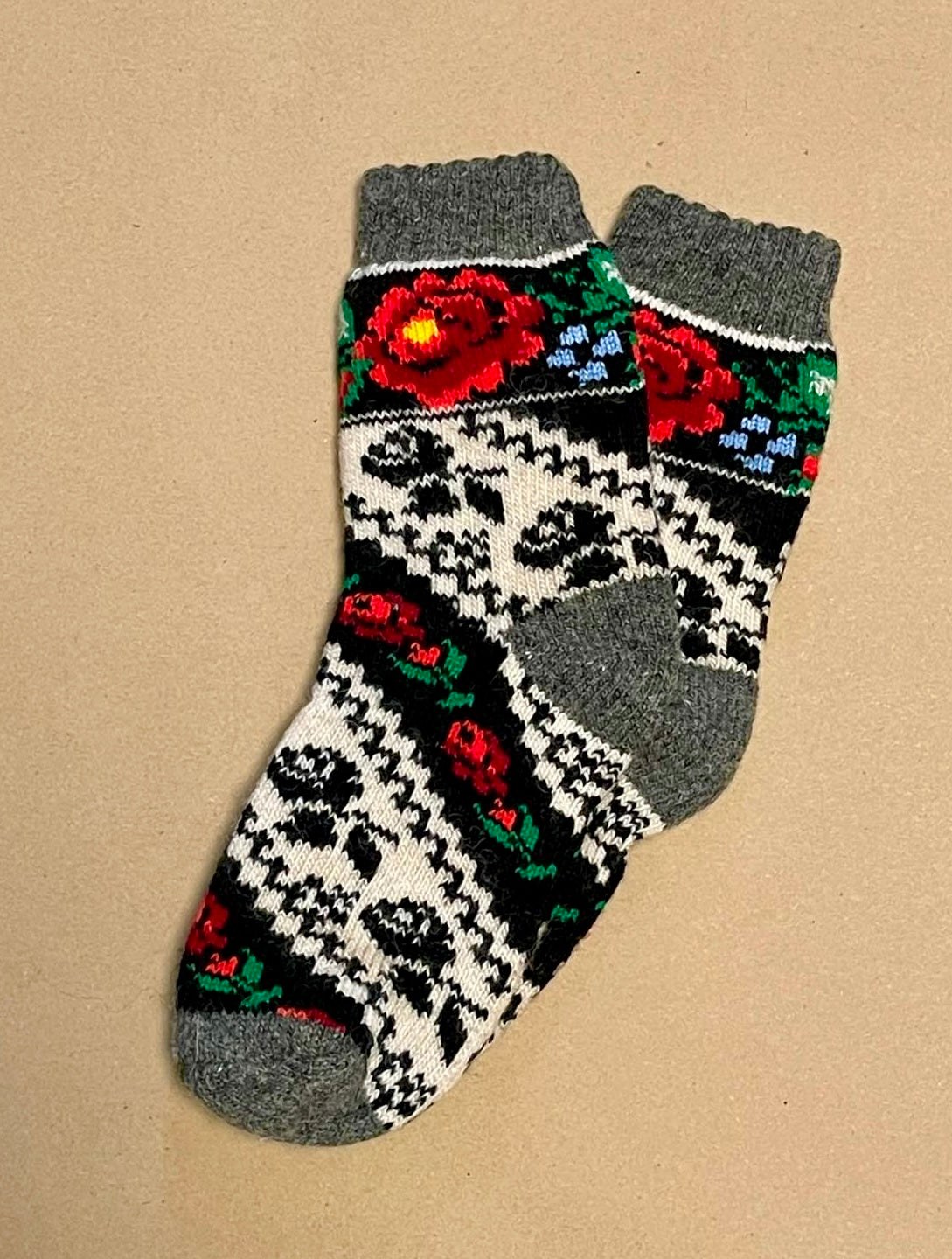 Cozy Ukrainian Wool Socks from Natural Wool