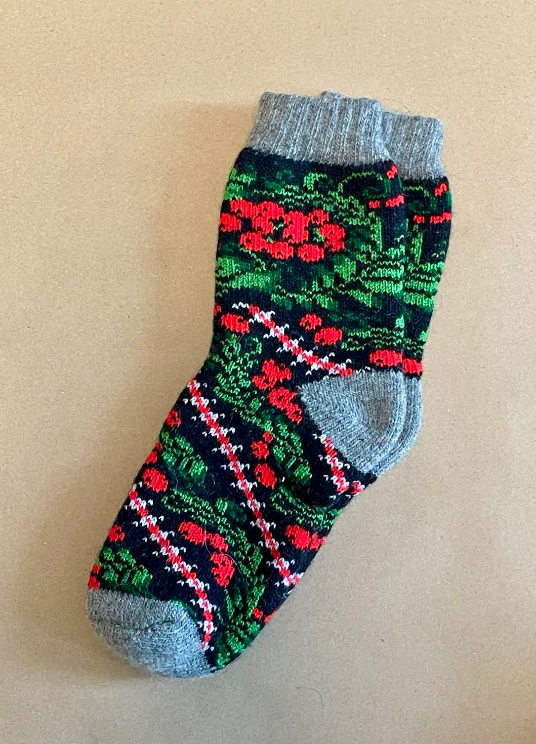 Cozy Ukrainian Wool Socks from Natural Wool