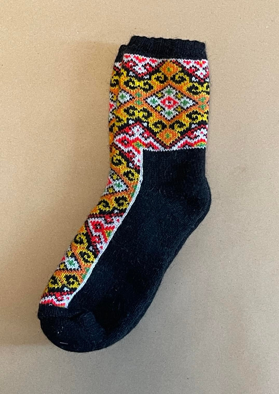 Cozy Ukrainian Wool Socks from Natural Wool