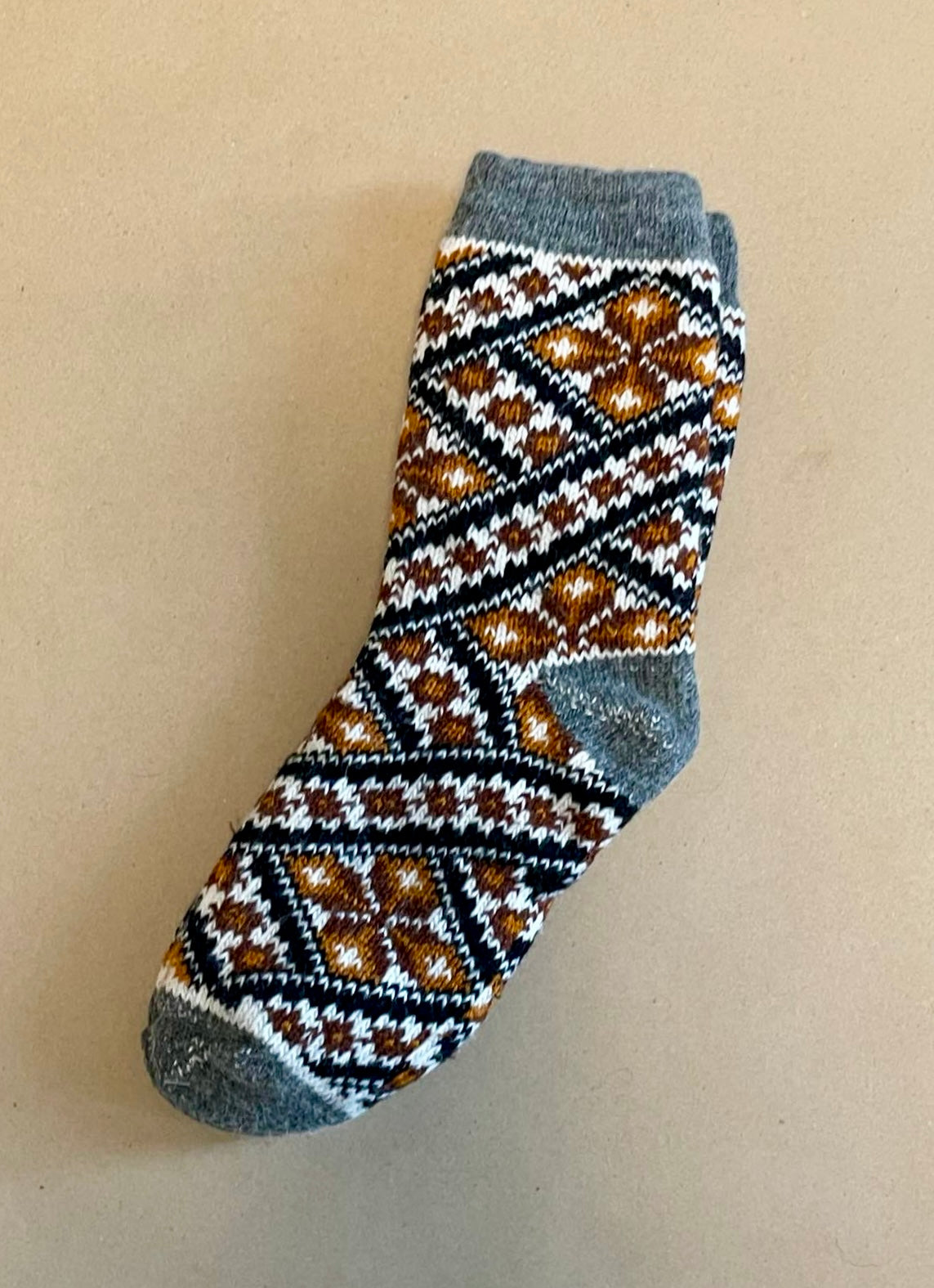 Cozy Ukrainian Wool Socks from Natural Wool