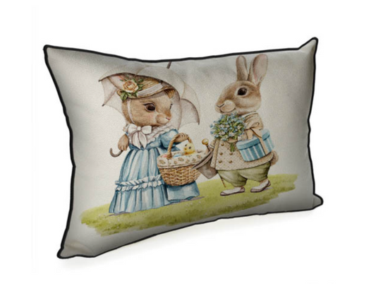 Folk Art Print Ukraine Pillow Modern Ukrainian Home Decor - 4 Designs